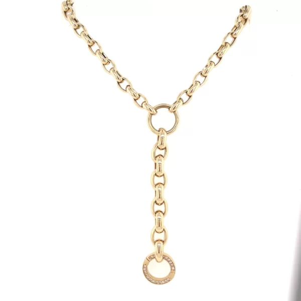 belcher chain y necklace