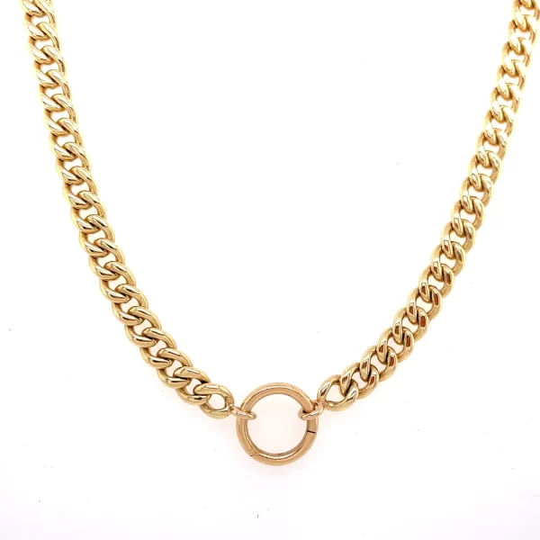 14K Curb Chain Necklace