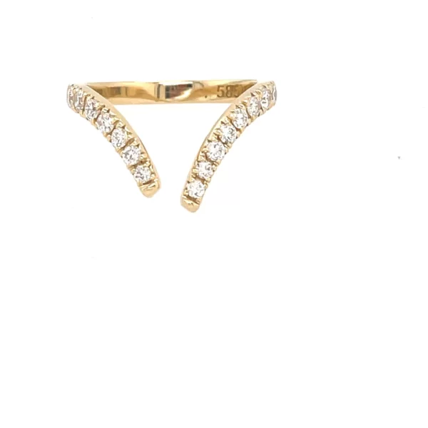 diamond tusk ring