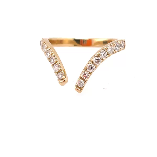 diamond tusk ring