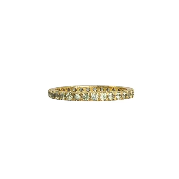 multi color stacking eternity bands gold precious gemstones